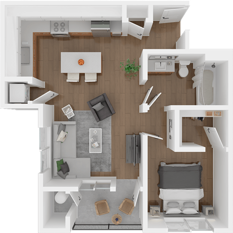 Isle Phase II Floor Plan at 38° NORTH, California